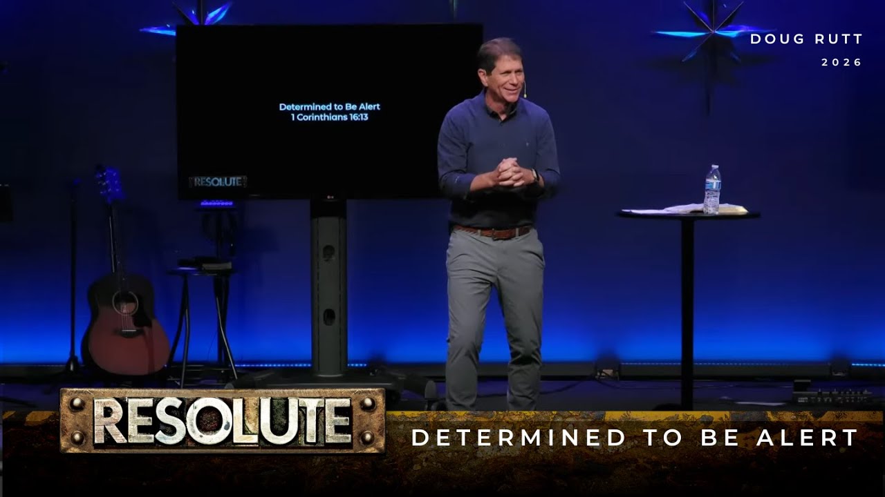 January 4, 2026 | “Resolute: Determined To Be Alert” | Christian Family Chapel Livestream + Q&A