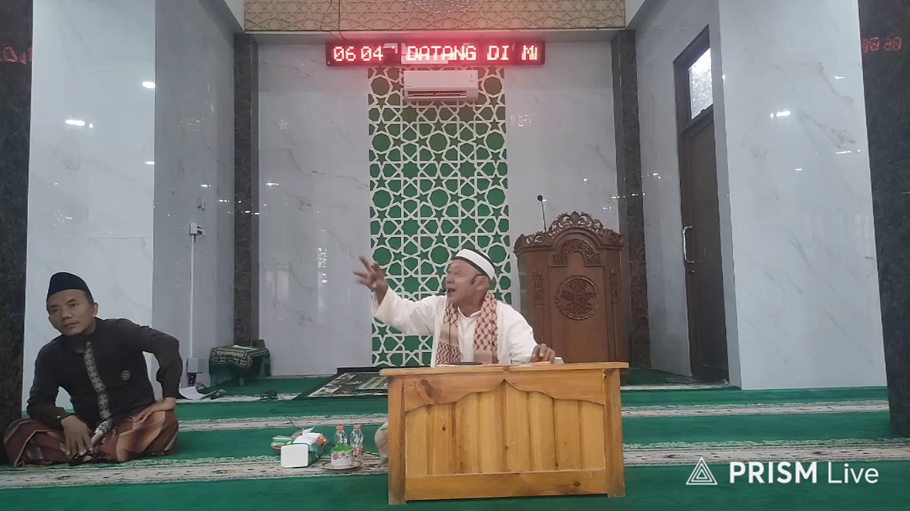 Siaran langsung Kajian Rutin, Masjid Baitul Iman GCC