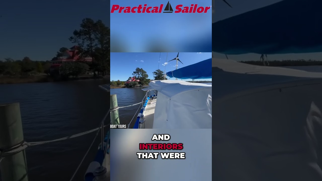 ⁣Downeaster 38: Ocean Cruising Excellence #shorts