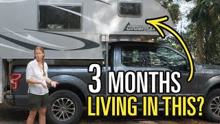 Tour of Our Off-Grid Truck Camper: Changes We Made
