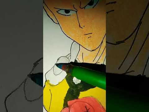 Drawing Saitama Anime Onepunchman