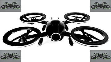 269. X-Black Drone (Quadcopter) || Free download 3D models