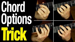 Chord voicings guitar lesson - Unlimited Chord Options!