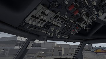 Starting the X-Plane ZiboMod 737-800x from Cold and Dark