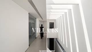 Climate-Responsive Concrete Villa with Buffer Balconies in Vietnam | Villa 68