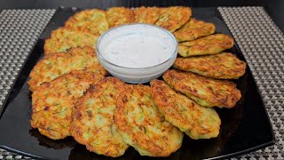 Кабачки вкуснее мяса! Натрите кабачок и картошку Быстро и невероятно вкусно! Такая вкуснятина!