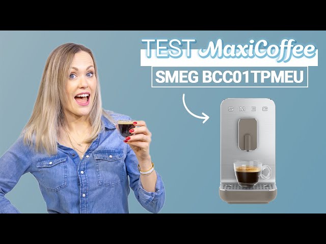 Test Smeg BCC02WHMEU : une première cafetière avec broyeur réussie - Les  Numériques