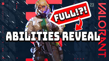 VALORANT New Agent Deadlock FULL REVEAL (Abilities, Ultimate, Face)