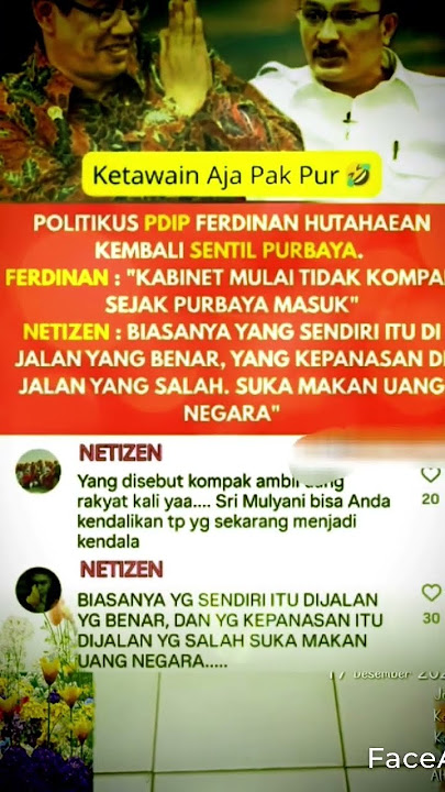 Just laugh it off, Mr. Pur.. #feedshorts #prabowosubianto #purbayayudhisadewa #pdiperjuangan