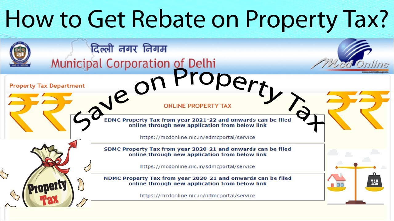 How To Get Rebate On Property Tax Save On Paying Taxes YouTube