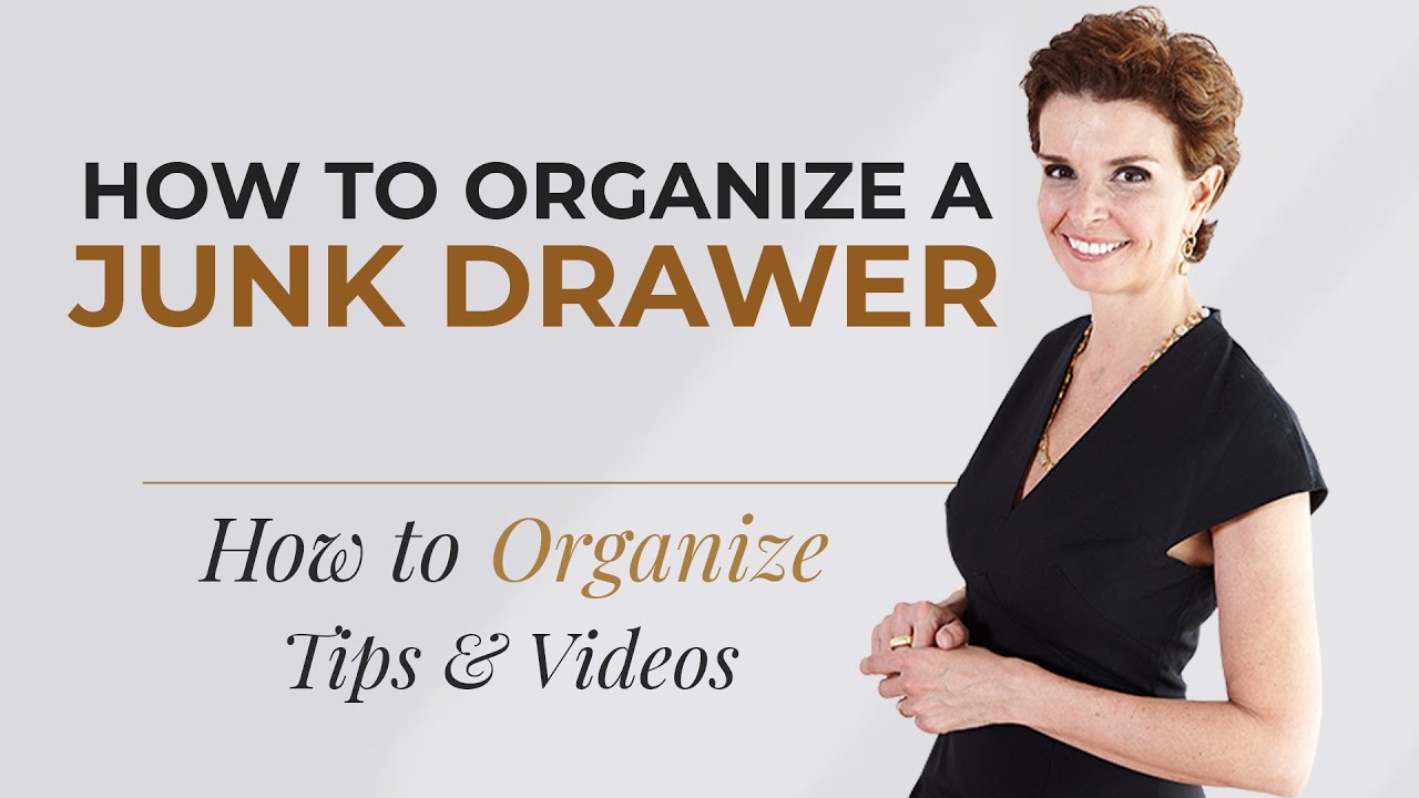 How to Organize a Junk Drawer - YouTube