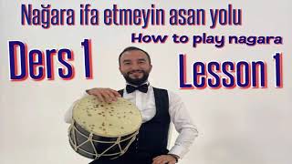 1-2 derse nagara ifa edin l Drum lesson 1 l Nagaranin zerbeleri #rhythmlesson #music #drumlessons Resimi