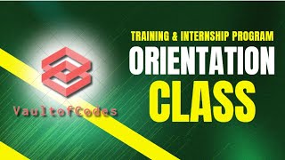VaultofCodes | Orientation Class | September