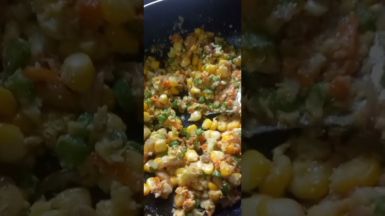 Sweet corn soup (bong mom)