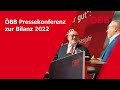 ÖBB Pressekonferenz zur Bilanz 2022