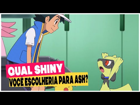 QUAL SHINY VOCÊ GOSTARIA QUE ASH CAPTURA-SE EM POKÉMON? 