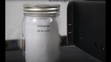 SNEED-JET Infinity - Inkjet Coding Glass Jars