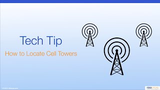 Tech Tip - How to Locate Cell Towers screenshot 2