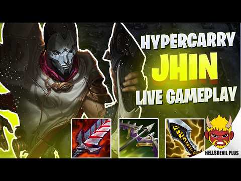 ULTRA HYPERCARRY JHIN MODE!!! - Wild Rift HellsDevil Plus Gameplay