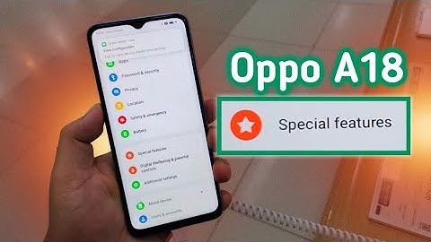 Oppo A18 Tips & Tricks ( Special Features )
