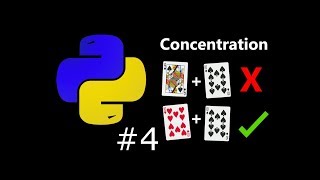Concentration Game Tutorial in Python 3.7.4