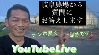 植物お悩み相談　岐阜農場から社長単独 YouTubeLive  【おうちでガーデニング】開花園チャンネル
