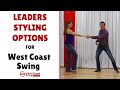 Sugar Push for West Coast Swing | Mens Styling Option