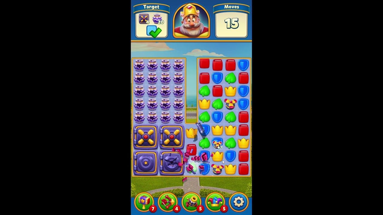 Royal Match LEVEL 187 | NO BOOSTERS (new version*)✔️