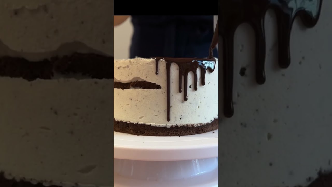 How To Make Chocolate Drip Fast And Easy Shorts