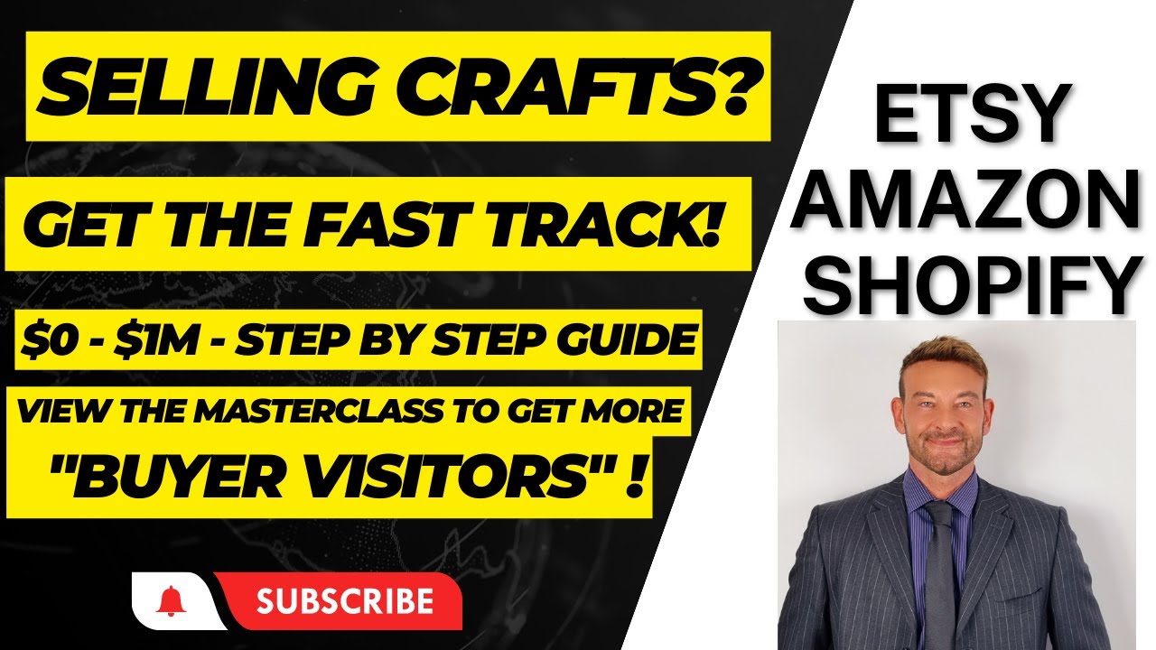 SELLING CRAFTS on Etsy, Amazon Handmade Or Shopify? Or thinking about