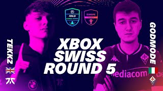 Tekkz faces elimination! Fnatic Tekkz vs HexonGodMode | Europe Xbox Playoffs | FIFA 21 Global Series