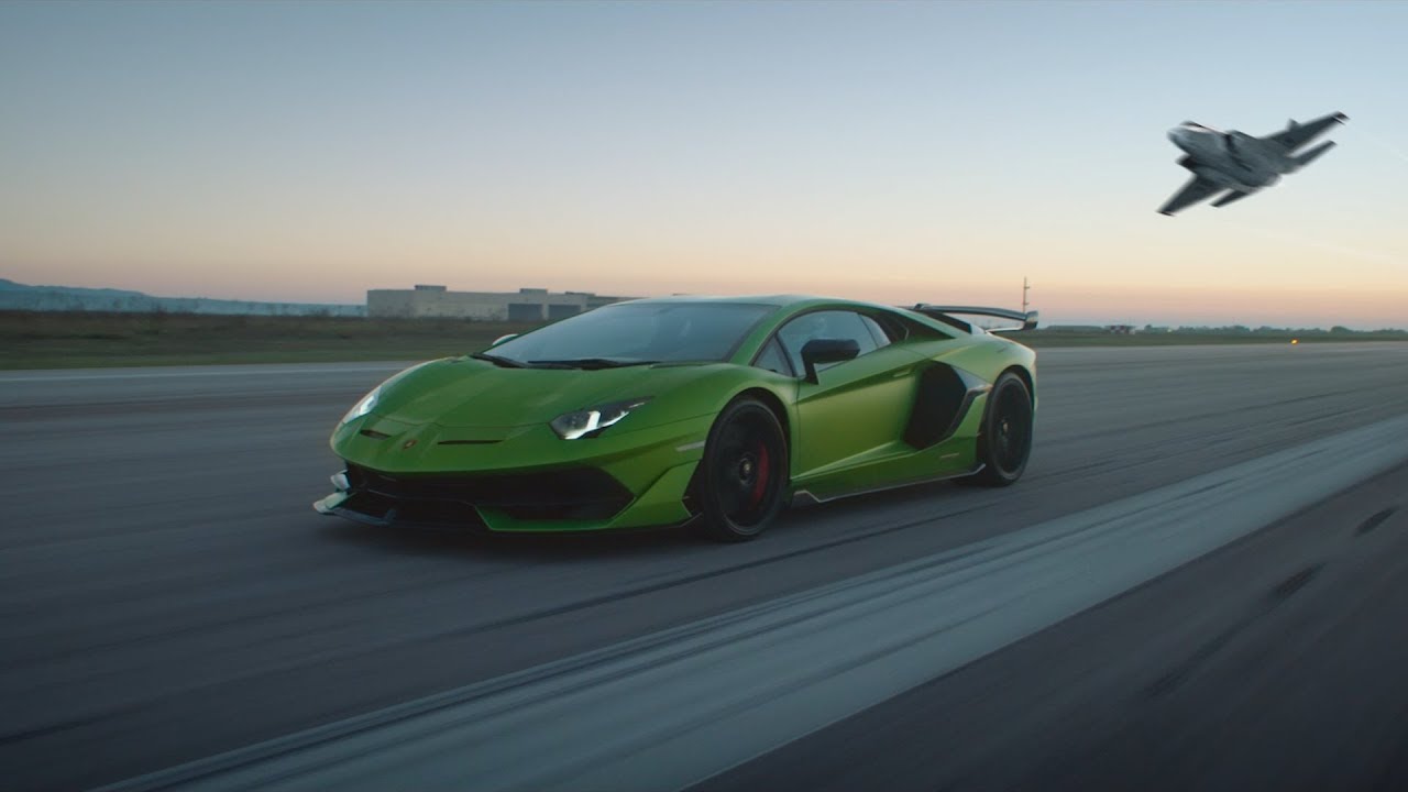 The New Lamborghini Aventador SVJ's Design Was Inspired By The F-35  Lightning II - The Aviationist