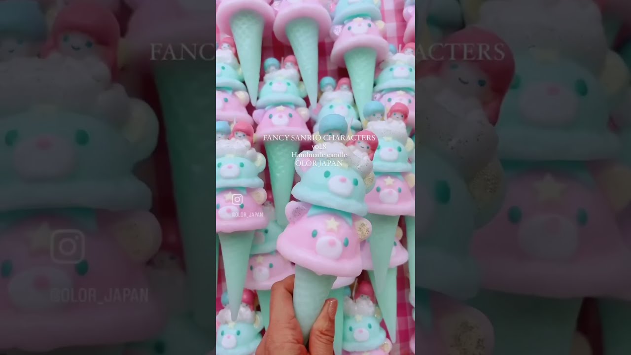 サンリオキャラクターコラボキャンドル💓オロージャパンWEB SHOP