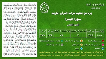 الصفحة ( 38 ) / الجزء الثانى / سورة البقرة