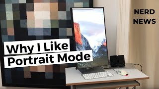 Pro tip: Vertical monitor in Portrait mode is the best | VLOG by Nick Gray