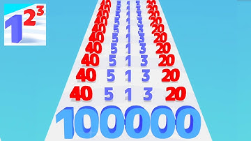 NUMBER MASTER - Match Numbers Run! Gameplay Walkthrough Android iOS