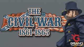 Grand tactician the civil war 1861 1865 - 7 стрим-серия (Играем за Южан)