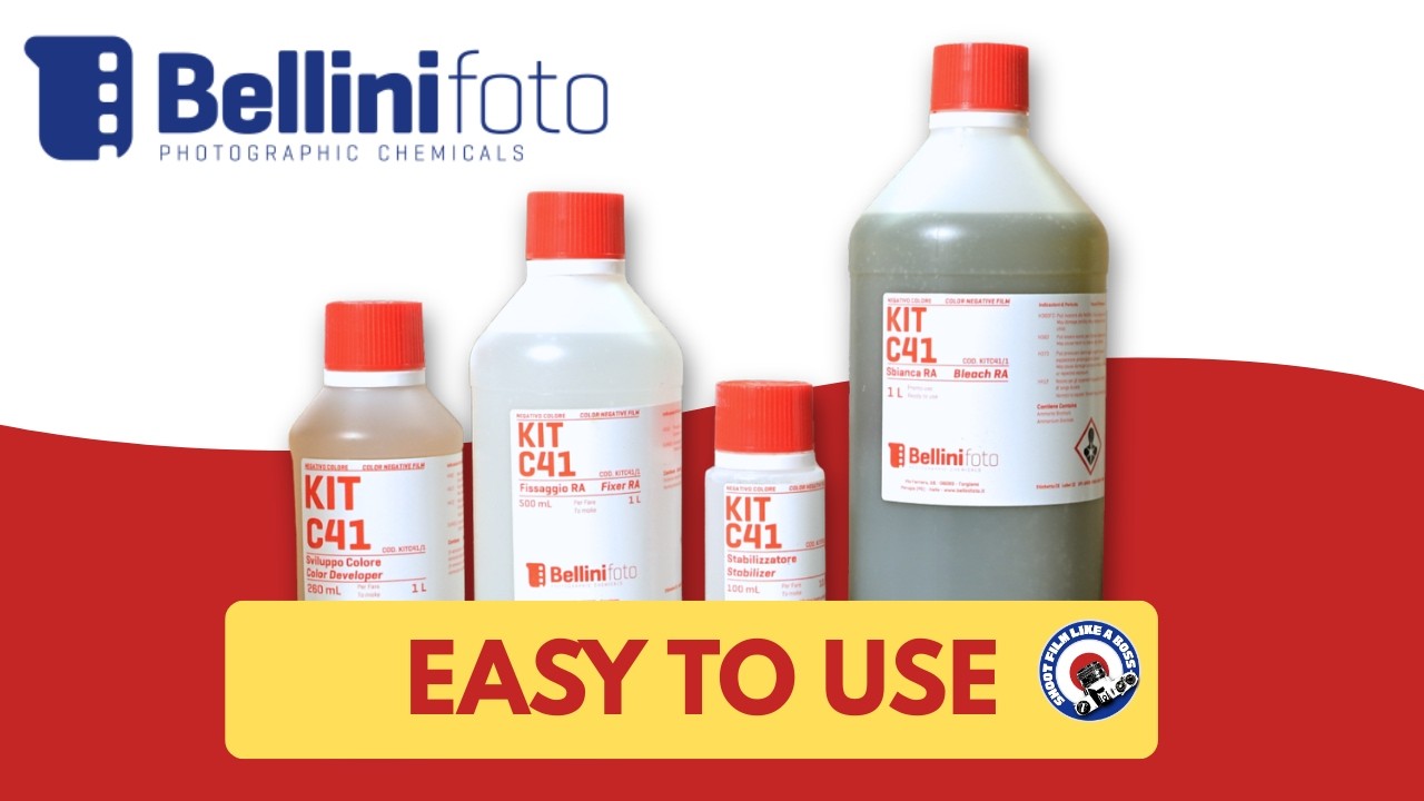 Mixing and using Bellini C41 KIT for colour film - My first try!