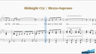 Midnight Cry | Mezzo-soprano Vocal Guide by Sis. Guillen Tiburcio-Leodones