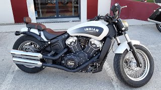 Essai Indian scout bobber 1200 A2/47cv 2019 // Un gros kiff!