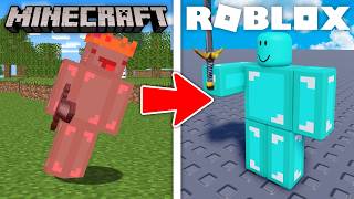Minecraft, But If I Take Damage I Switch Games