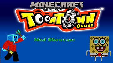 Minecraft Modshowcase| Toontown in MINECRAFT! Cartoon Mayhem!