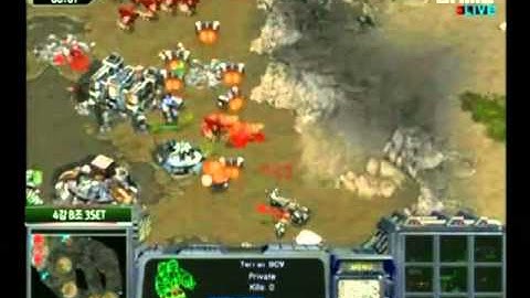 G3P1 Jaedong vs Light Game 3 @ Bigfile MSL Semifinals (Part 1)