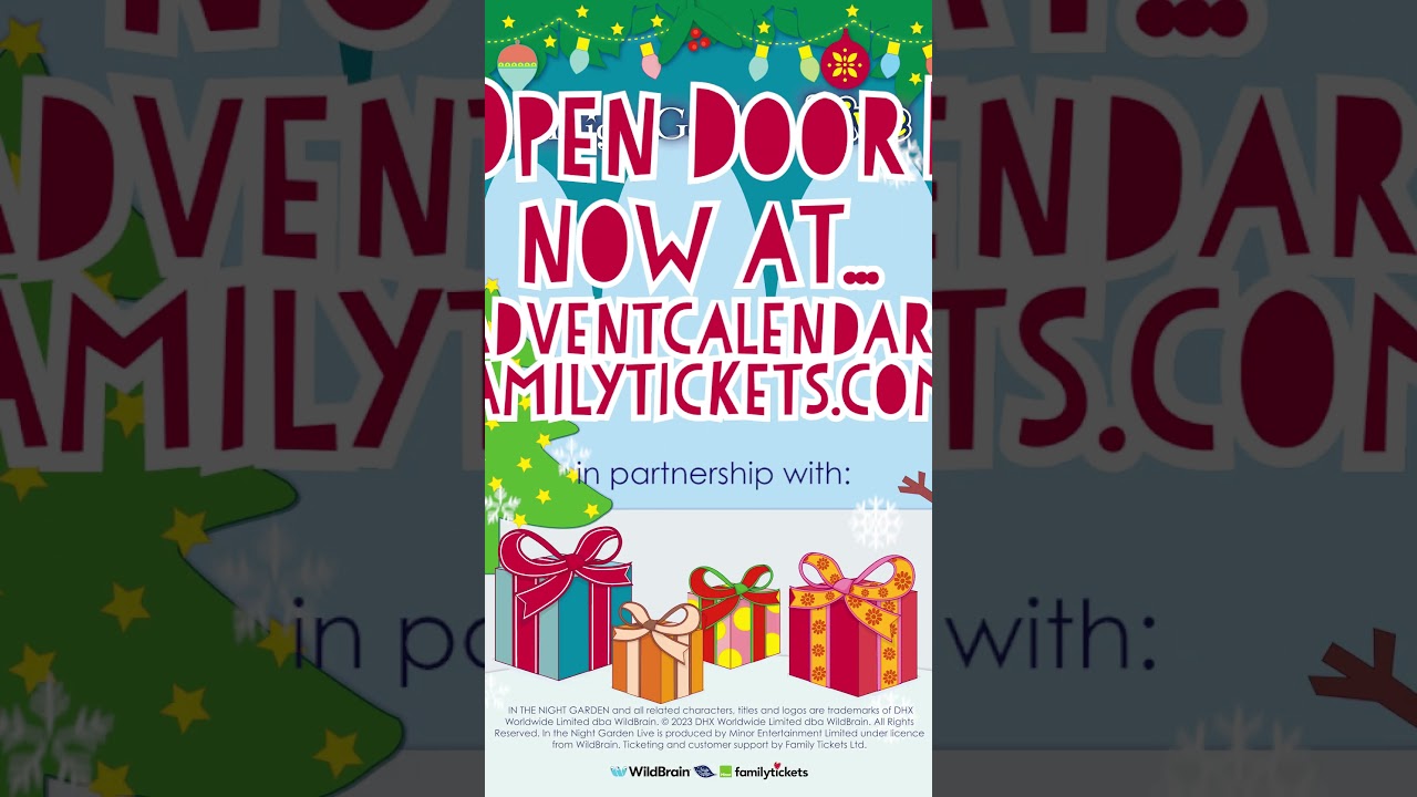 👀 Who's Here Behind Door 1 of In the Night Garden Live's online Advent  calendar? #Shorts - YouTube
