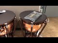 4x Ludwig Timpani Set Unveiling (Sehome’s first ever brand-new timpani)