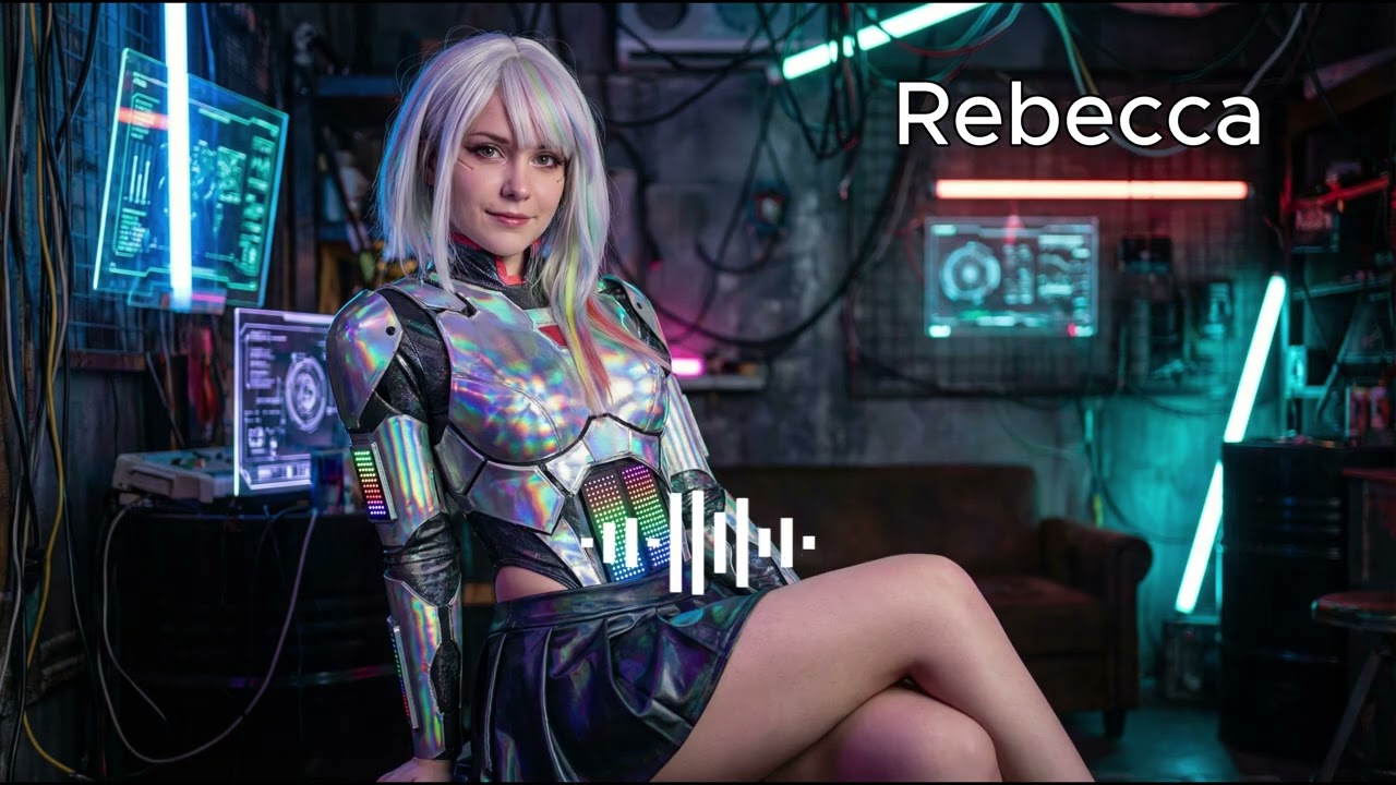 ELECTRIC SKYLINE 🌌 Retro-Futuristic Synthwave | REBECCA