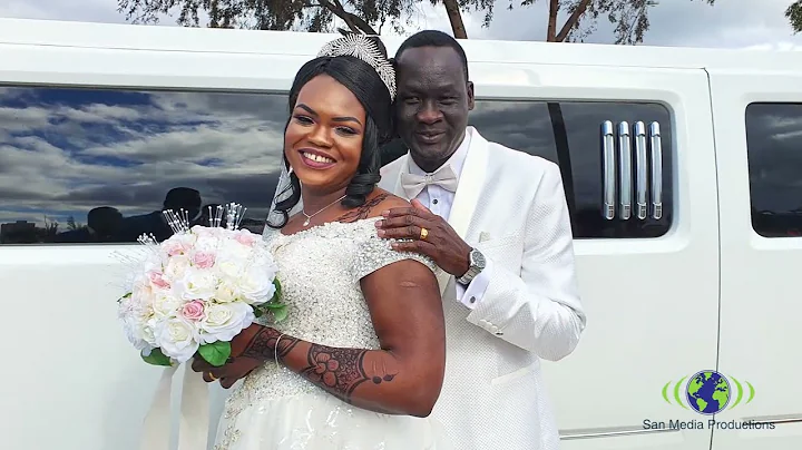 James Atem Mayen and Rebecca Achol Kuek wedding