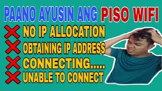 PISO WIFI PROBLEM, No IP allocation/Connecting/Obtaining IP Address screenshot 4