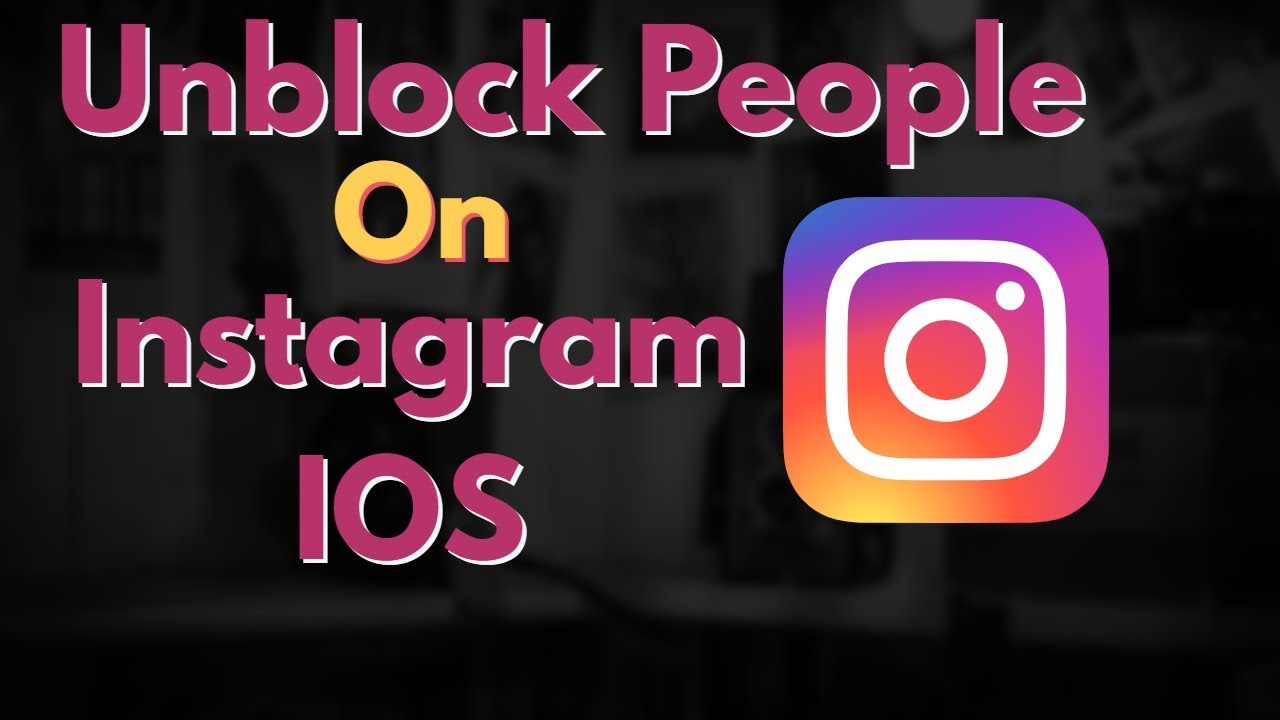 How To Unblock People On Instagram iOS - How To Unblock People In