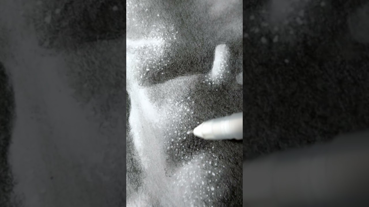 Portrait Drawing in Progress - Sped Up @artmarjo  